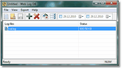 Web Log DB 3.8 full